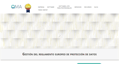 Desktop Screenshot of nuevoreglamentolopd.com